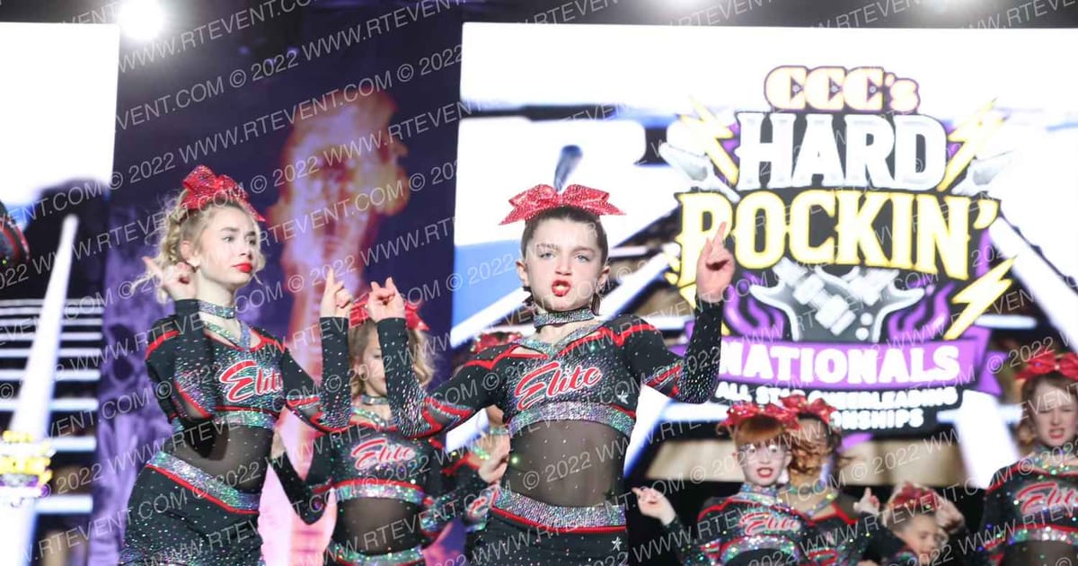 Elite Cheer Michigan SHADOW · Hard Rockin Nationals
