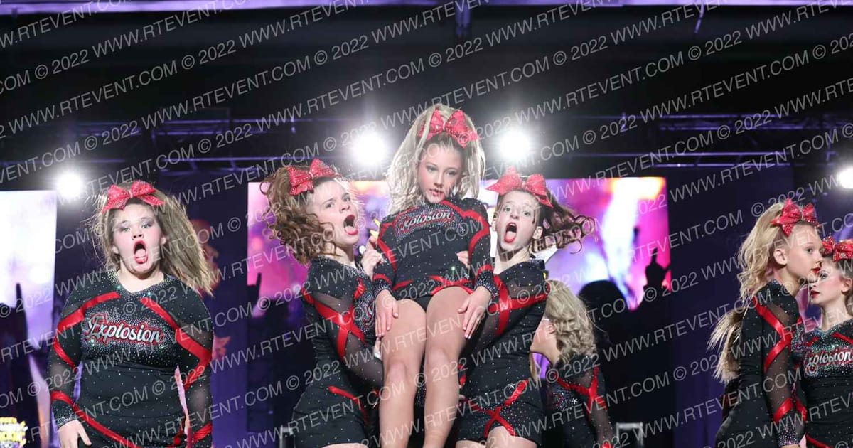 Ohio Cheer Explosion Code Red · Hard Rockin Nationals
