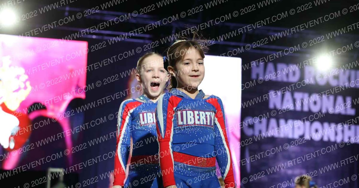 Liberty Athletics Mini Rebels · Hard Rockin Nationals