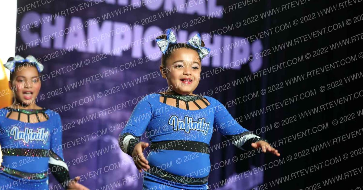 Infinity All Star Cheerleading Baby Bombs · Hard Rockin Nationals