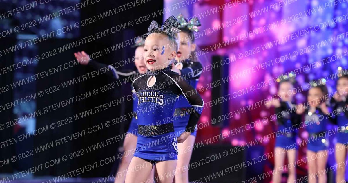 Cheer Athletics - Denver Tiny Blue · Spirit Sports Nationals