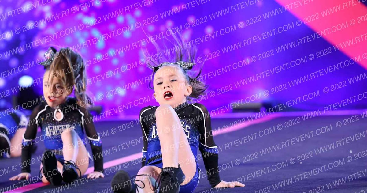 Cheer Athletics - Denver Tiny White · Spirit Sports Nationals