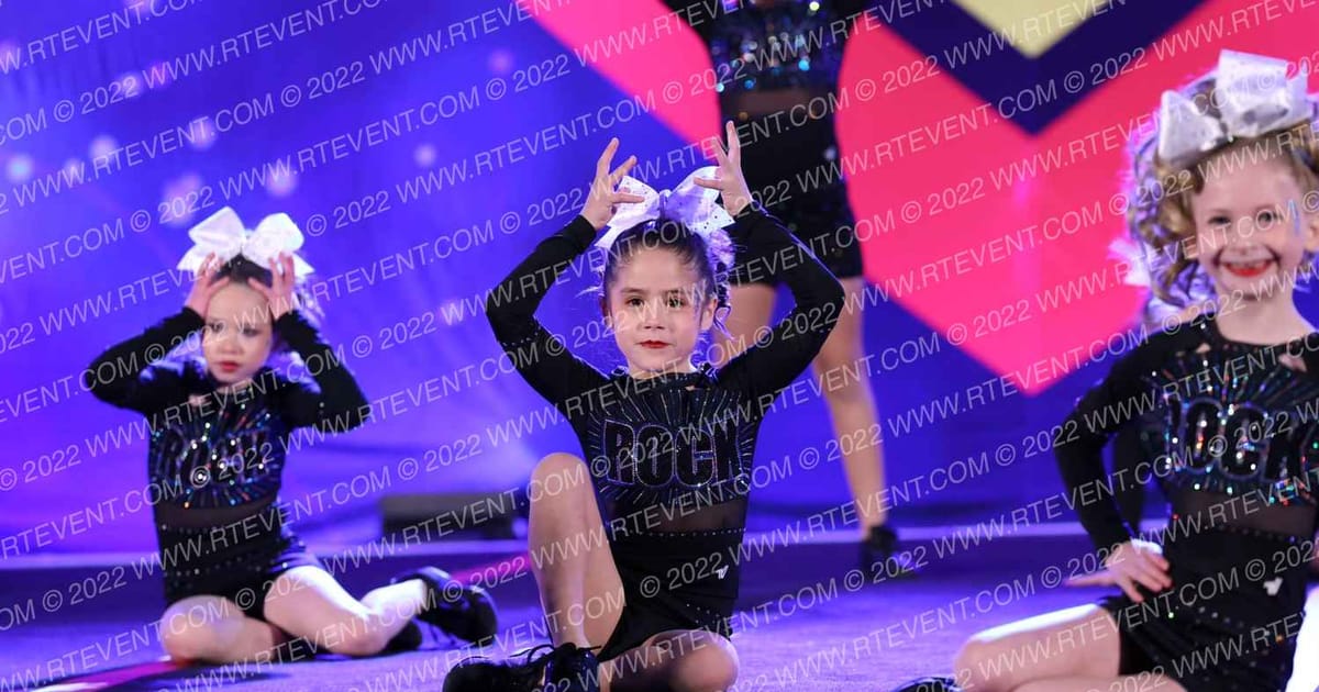 Rock Cheer Company Tiny Stars · Spirit Sports Nationals