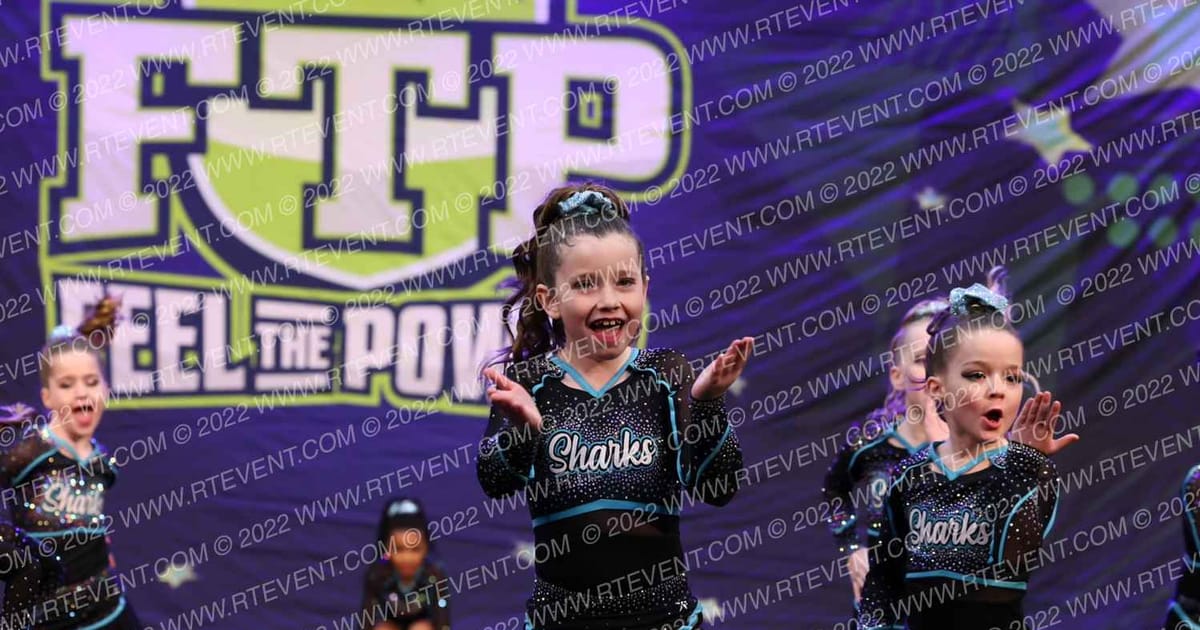 Cheer Sport Sharks - Toronto Sassy Sharks · Feel the Power