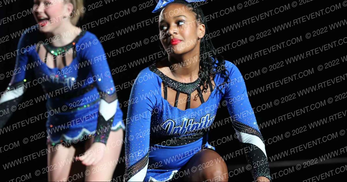 Infinity All Star Cheerleading Bomb Squad · Hard Rockin Nationals