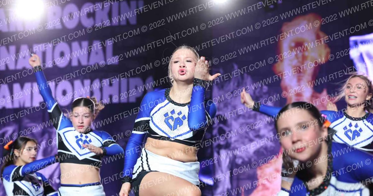 Cheer Athletics Buffalo Bandit Cats · Hard Rockin Nationals