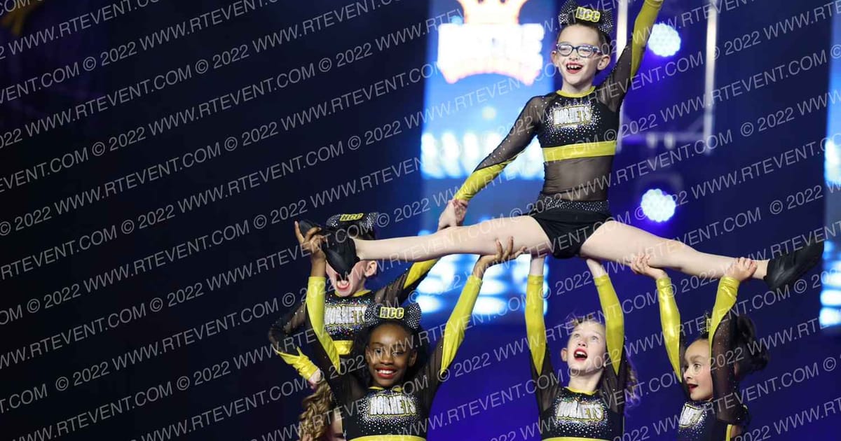 Hornets Competitive Cheerleading Boss Bees · SU Battle at the Boardwalk GN