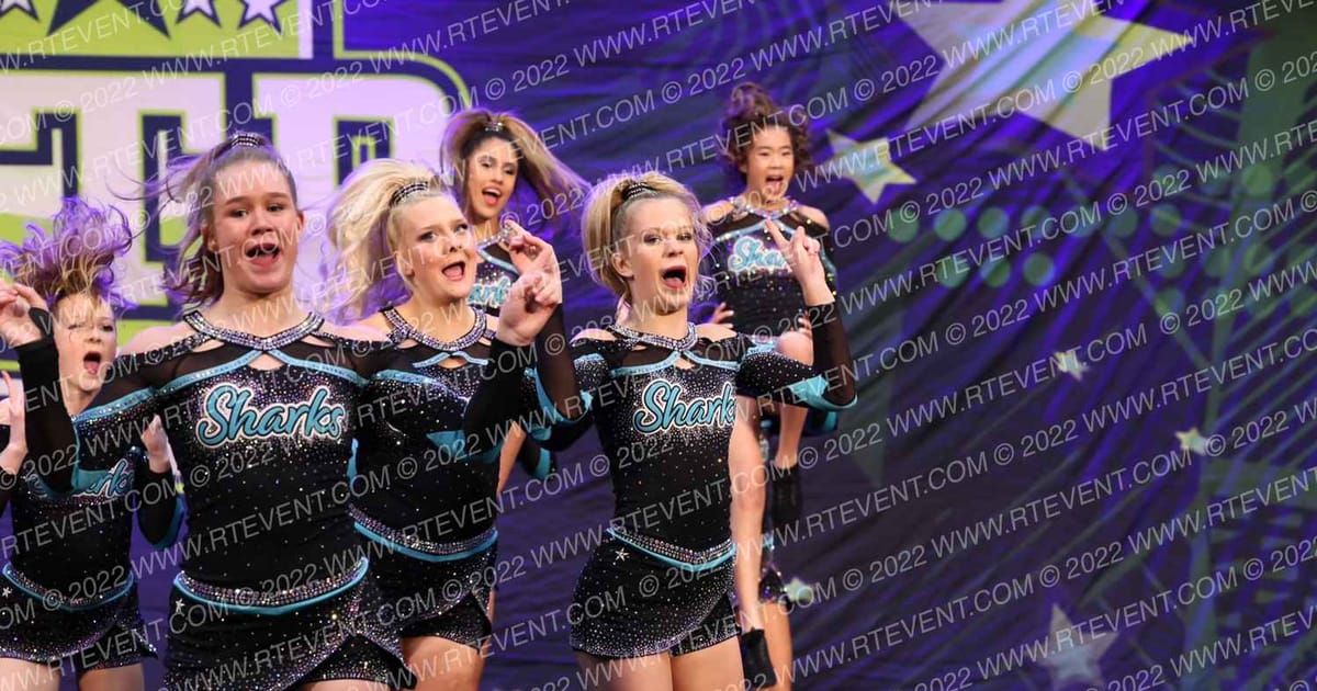 Cheer Sport Sharks - Toronto Finback Sharks · Feel the Power