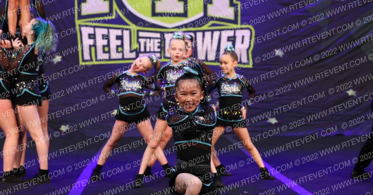 Cheer Sport Sharks - Toronto Sharptooth Sharks · Feel the Power