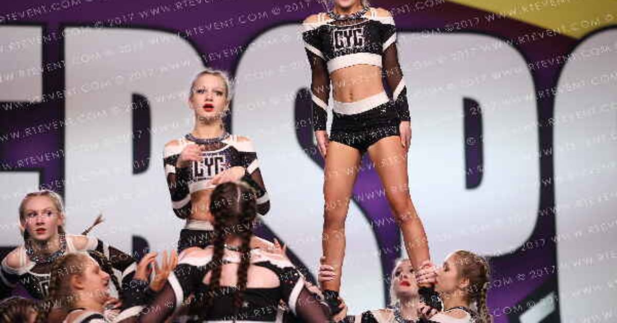 Legendary CYC All Stars Legendary CYC Raiders · CHEERSPORT NATIONALS HALL B5