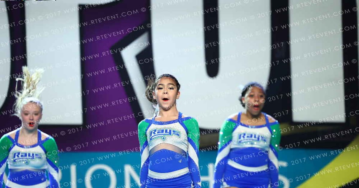 The Stingray All Stars Royal · CHEERSPORT NATIONALS HALL B2