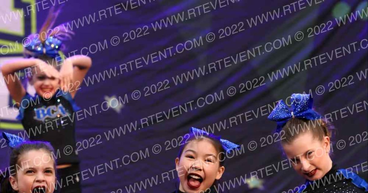 Beach Cheer Athletics Shine · Feel the Power