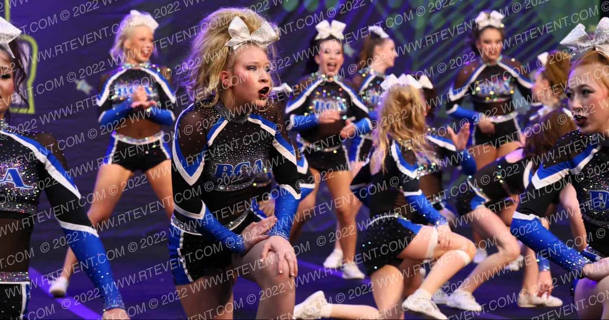 Beach Cheer Athletics JetStream · Feel the Power