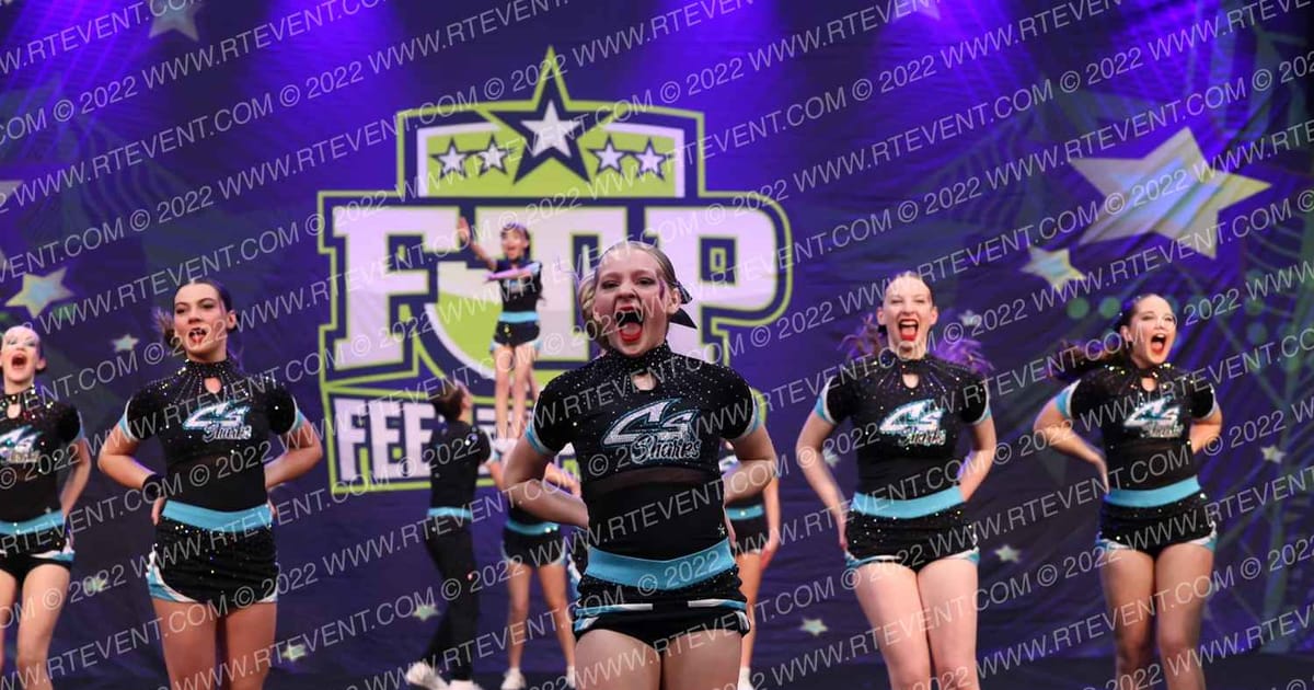 Cheer Sport Sharks - Kitchener Heartbreaker Sharks · Feel the Power