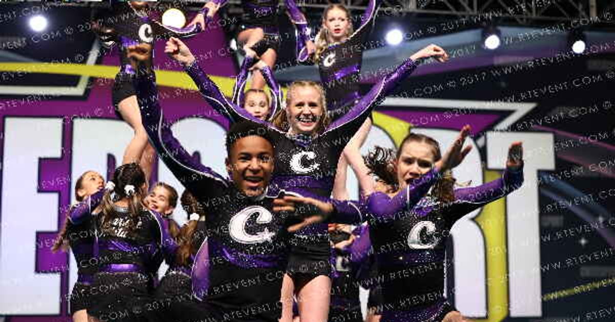 Charlotte Allstar Cheerleading Steel · CHEERSPORT NATIONALS HALL C2