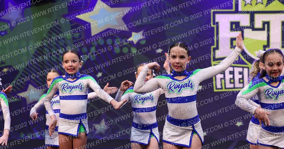 Cheer Strike Royals Queen Bees · Feel the Power