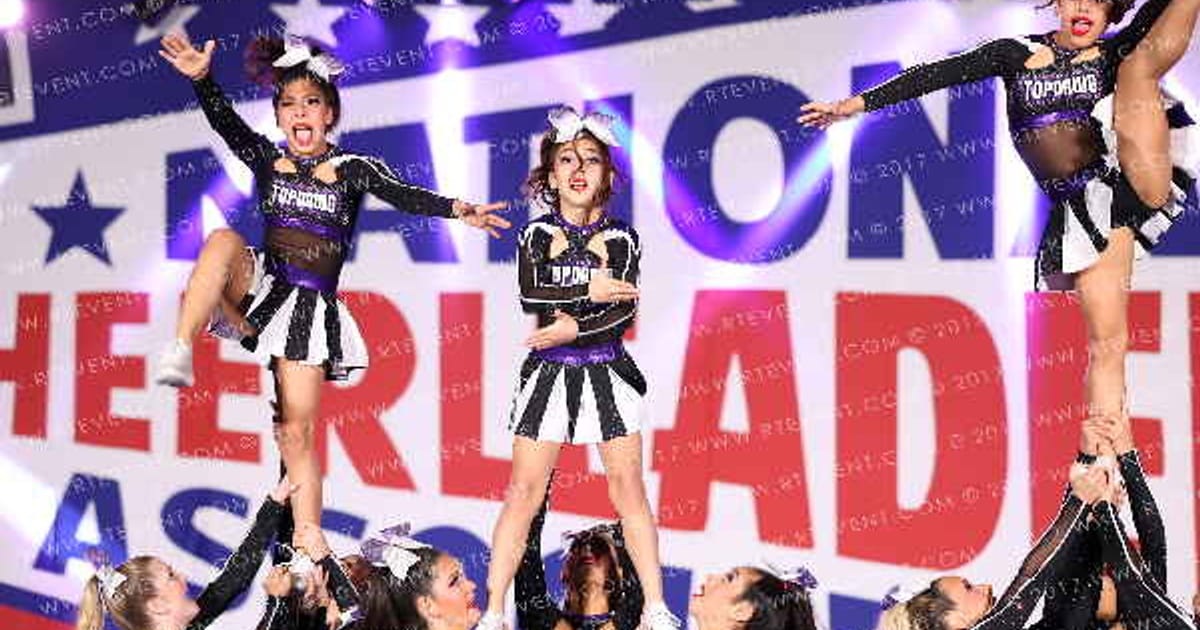 Top Dawg Cheer & Tumbling Royal Dawgs · San Marcos Classic