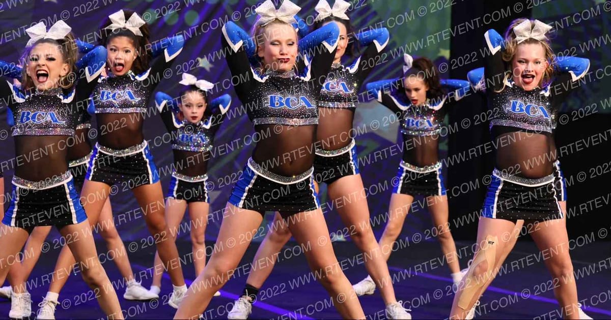 Beach Cheer Athletics Sonic · Feel the Power