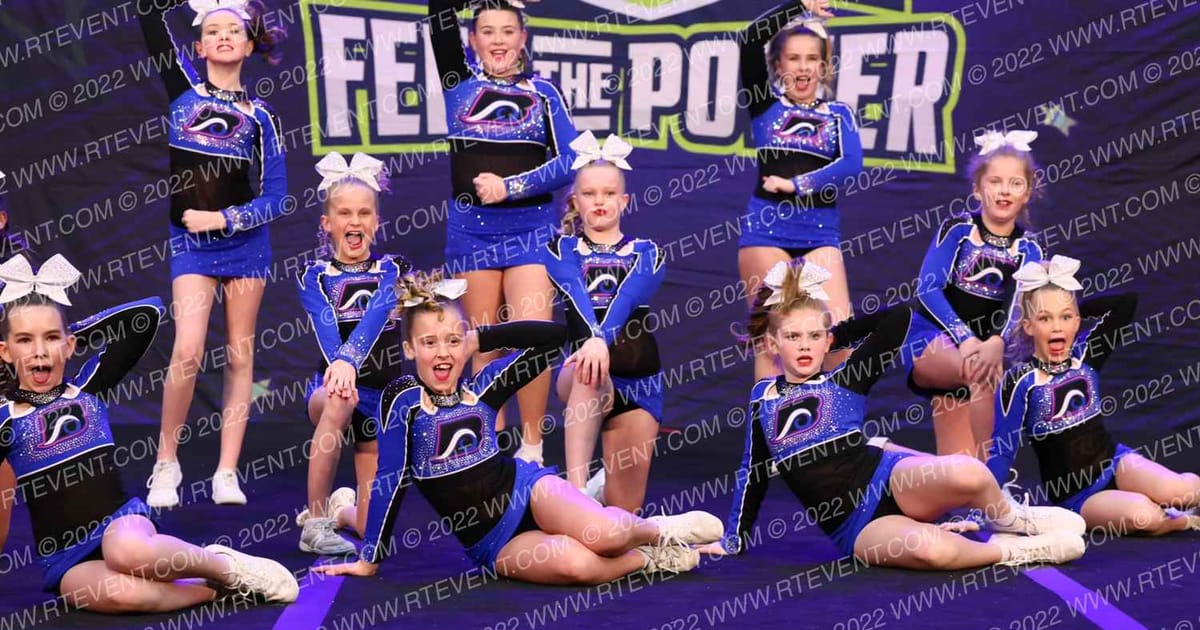 Bluewater Cheer Athletics Storm · Feel the Power