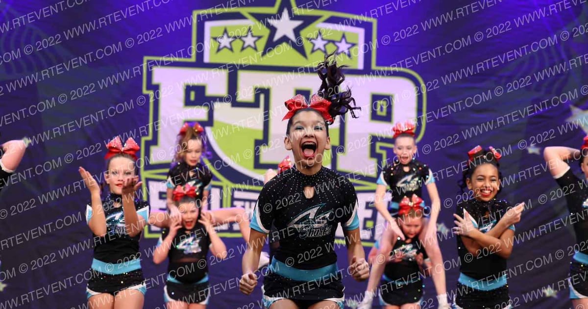 Cheer Sport Sharks - Kitchener Apple Sharks · Feel the Power