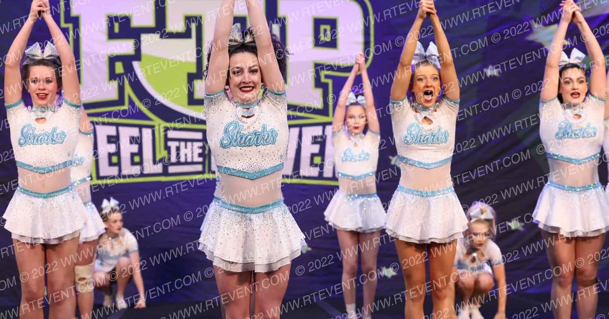 Cheer Sport Sharks - Kitchener Smallfin Sharks · Feel the Power