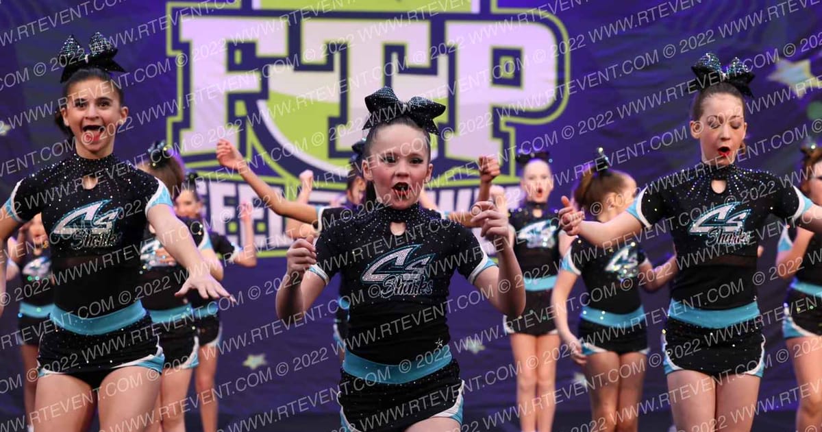 Cheer Sport Sharks - Kitchener Lantern Sharks · Feel the Power