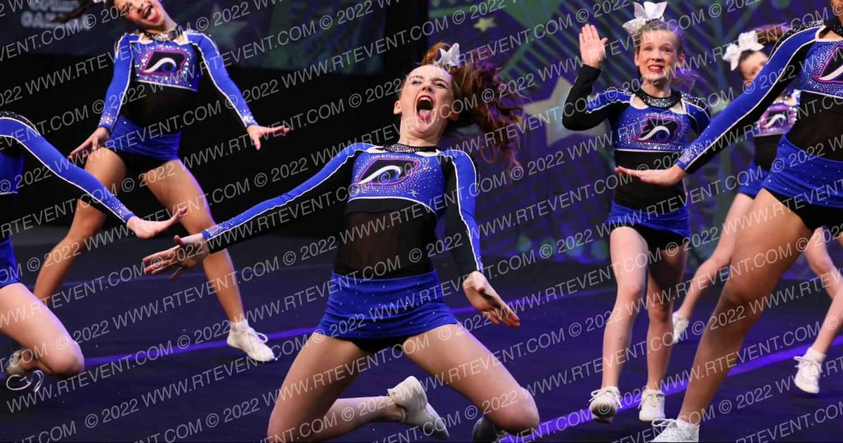 Bluewater Cheer Athletics Mermaids · Feel the Power
