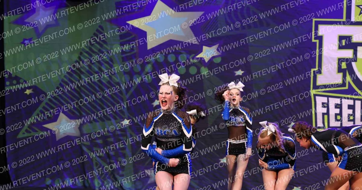 Beach Cheer Athletics Solara · Feel the Power