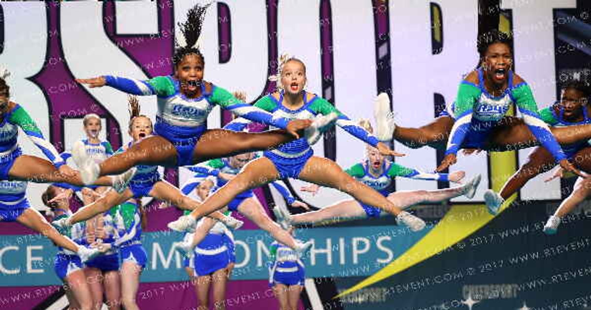 The Stingray All Stars Chrome · CHEERSPORT NATIONALS HALL C2