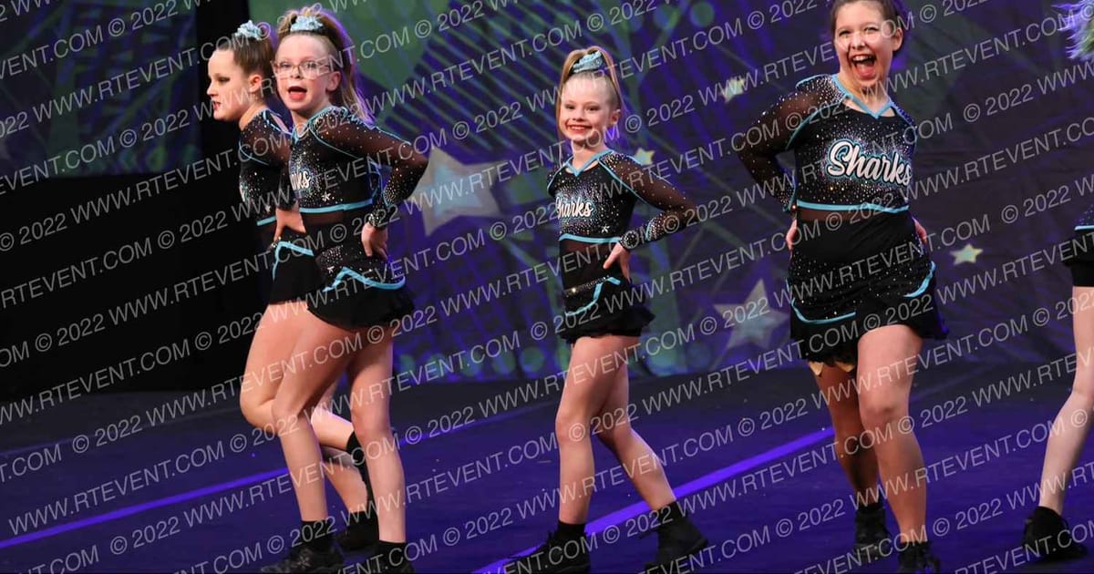 Cheer Sport Sharks - Toronto Sharptooth Sharks · Feel the Power