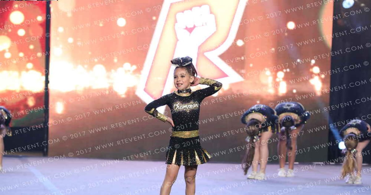 Champion Cheer Wildfire · Gold Rush Ft Worth