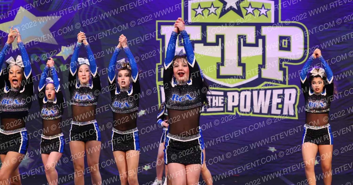 Beach Cheer Athletics Solis · Feel the Power