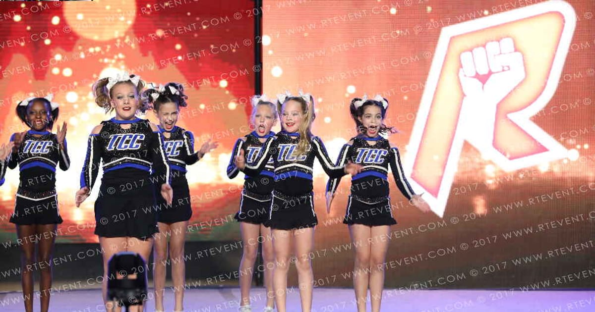 The Cheer Connection TCC Thunder · Gold Rush Ft Worth