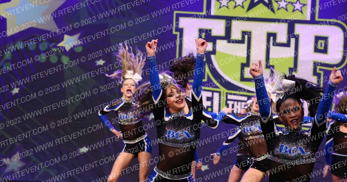 Beach Cheer Athletics Seismic · Feel the Power
