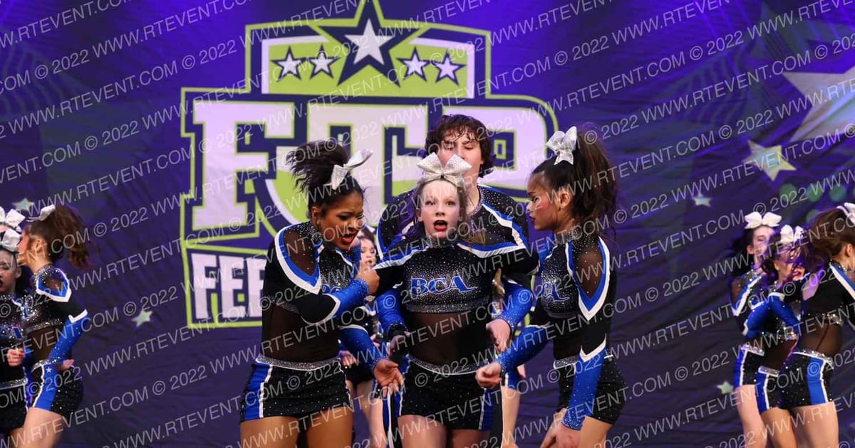 Beach Cheer Athletics Indigo · Feel the Power