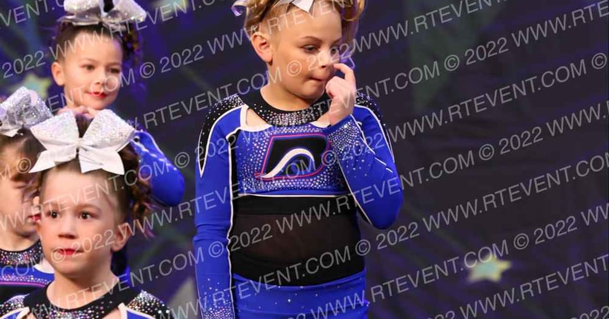 Bluewater Cheer Athletics Splash · Feel the Power