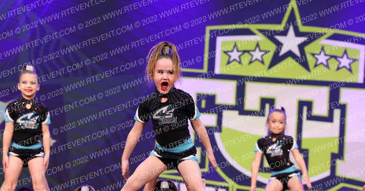 Cheer Sport Sharks - Kitchener Lime Sharks · Feel the Power