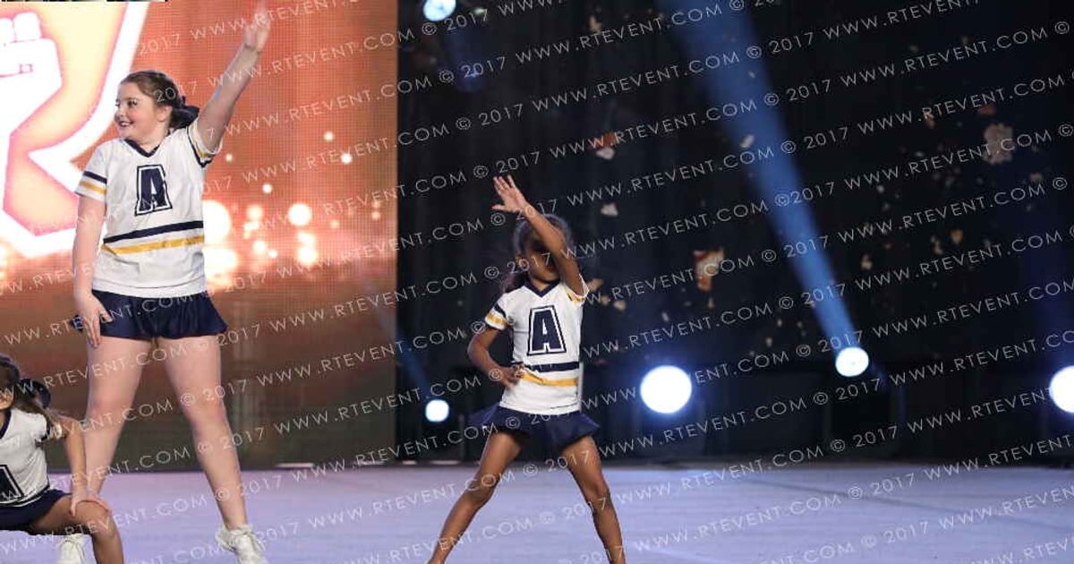 University Cheer Air Force Thunderboltz · Gold Rush Ft Worth