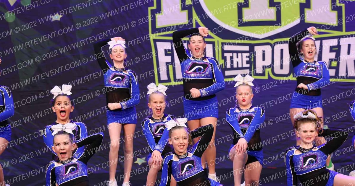 Bluewater Cheer Athletics Storm · Feel the Power