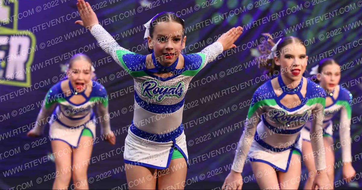 Cheer Strike Royals Reign · Feel the Power
