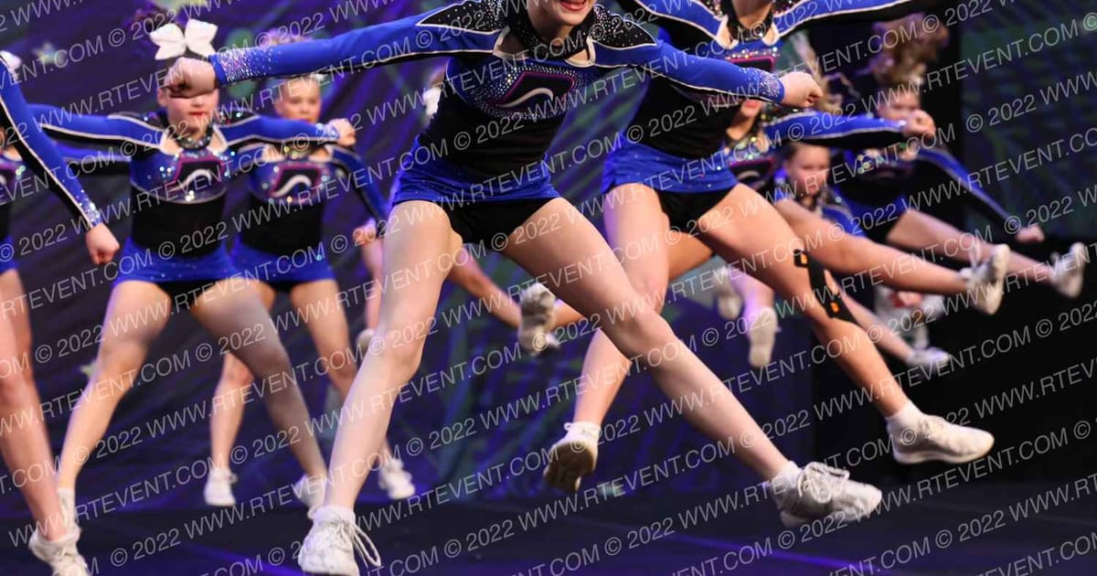 Bluewater Cheer Athletics Hurricane · Feel the Power