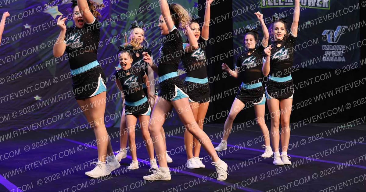 Cheer Sport Sharks - Kitchener Pearl Sharks · Feel the Power