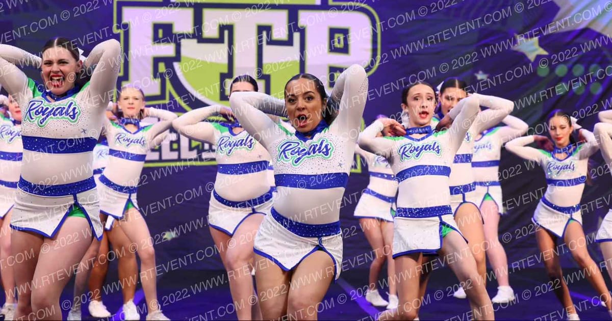 Cheer Strike Royals Brilliant · Feel the Power