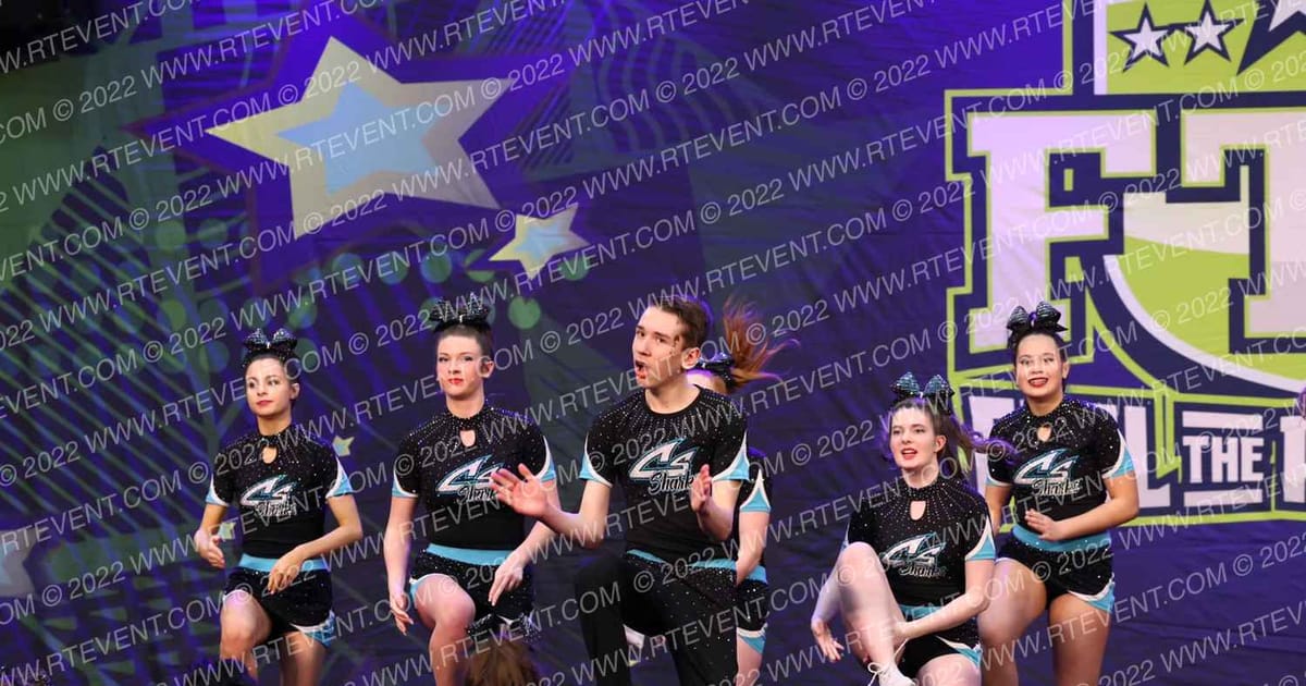 Cheer Sport Sharks - Kitchener Australian Sharks · Feel the Power