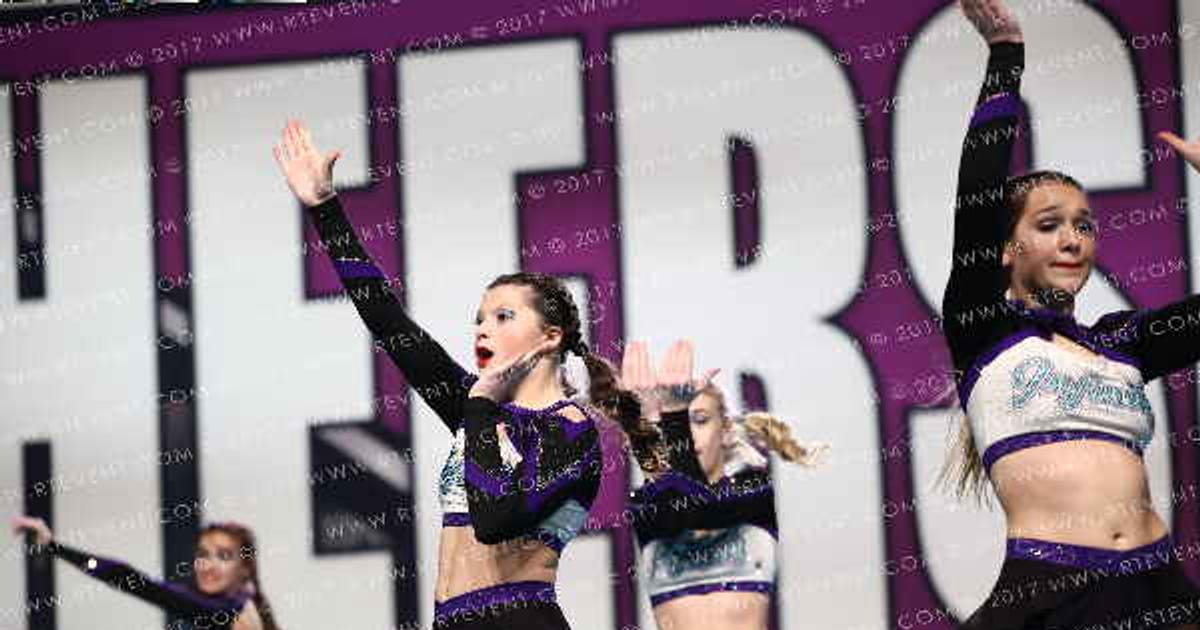 Cheer Infinity Allstars Lady Rain · CHEERSPORT NATIONALS HALL B4