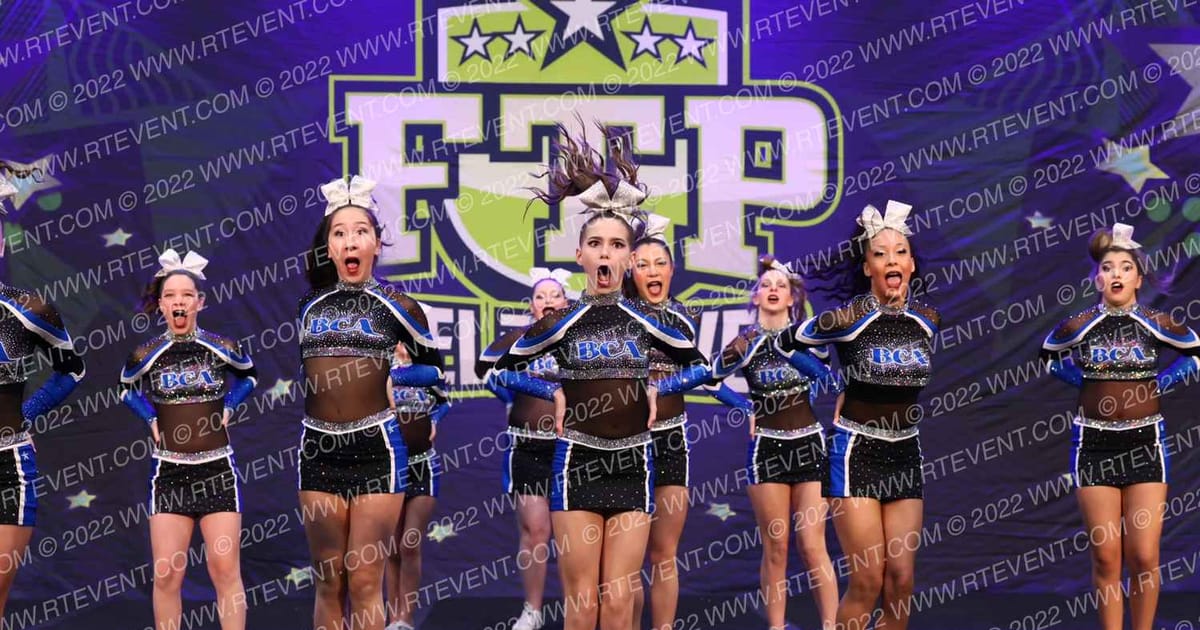 Beach Cheer Athletics Solis · Feel the Power