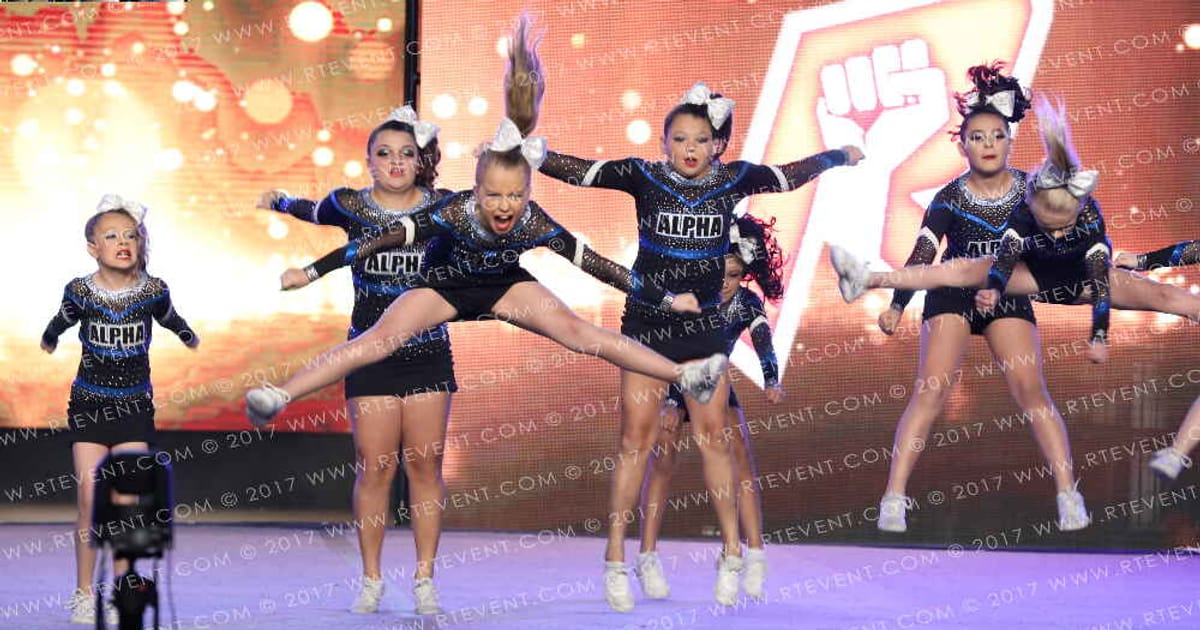 Alpha Cheer & Dance Reign · Gold Rush Ft Worth