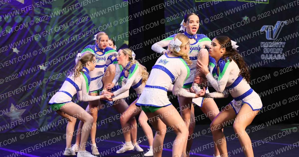 Cheer Strike Royals Sovereignty · Feel the Power