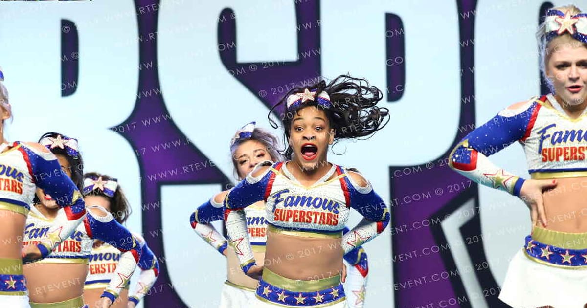 Famous Superstars JR. VANITY · CHEERSPORT NATIONALS HALL B2