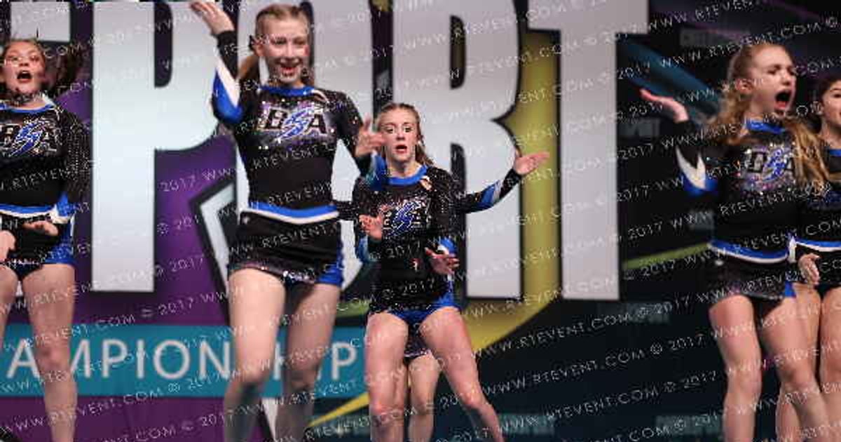 Blue Storm Athletics LADY VORTEX · CHEERSPORT NATIONALS HALL B5